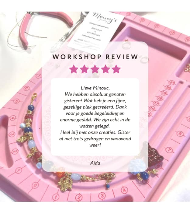 Workshop Sieraden Maken voor 2 personen
