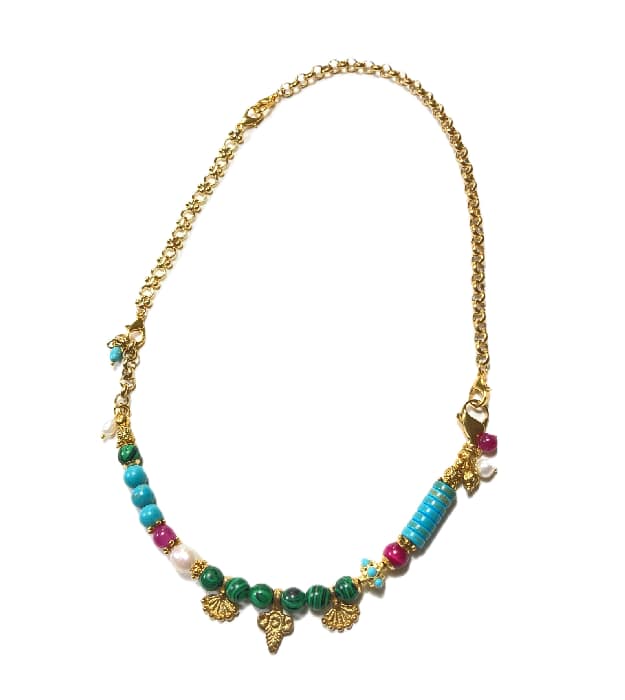 Ketting of Armband Verlenger verguld RVS 22cm x 4mm