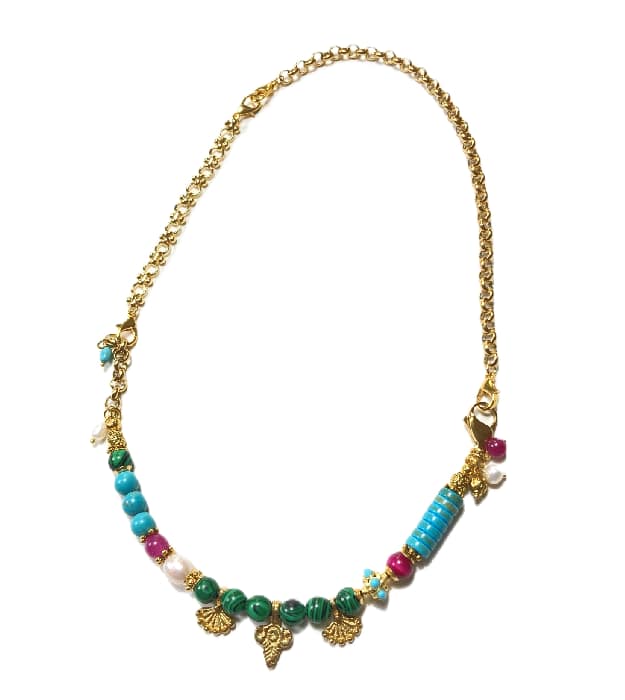 Verlengstuk voor armband of ketting verguld RVS 22cm x 3mm - Afbeelding 3